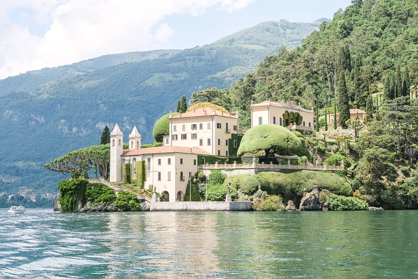 Historische Villa am Ufer des Comer Sees, Hochzeitslocation in Italien